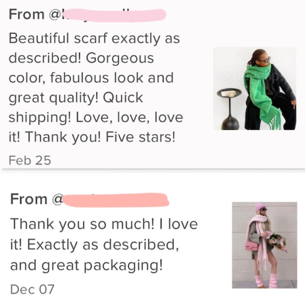 Lavender Purple Wide Shawl Scarf With Tassels Fuzzy Knit - Picture 8 of 9